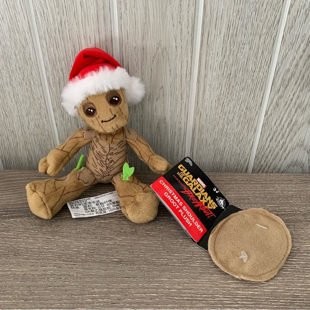 Groot Santa Shoulder Plush Magnet Christmas